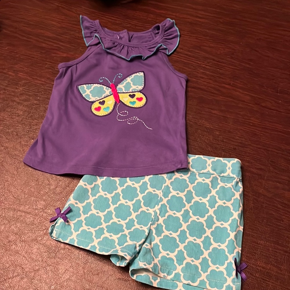 Girl’s 2 Piece Short Set